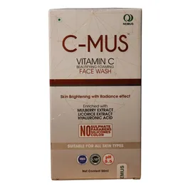 C-MUS Vitamin C Beautifying Foaming Facewash
