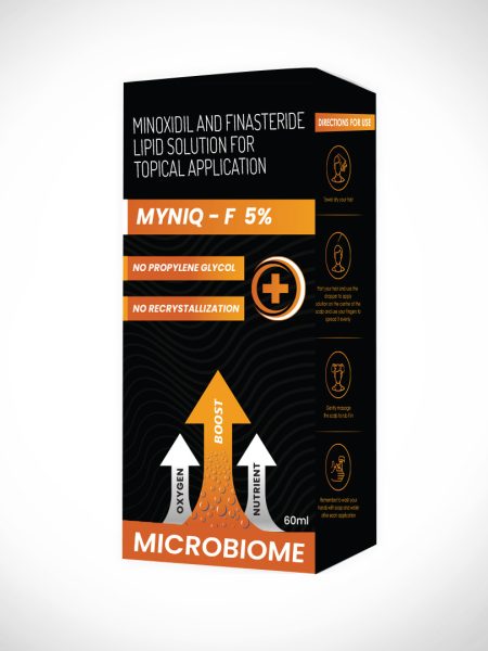 MYN-IQ  F 5 % MINOXIDIL AND  FENASTERIDE LIPID SOLUTION FOR TOPICAL APPLICATION