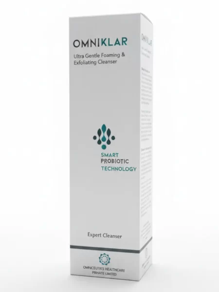 Omniklar Ultra Gentle Foaming and Exfoliating Cleanser
